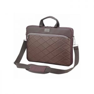 SUMDEX Torba Passage Slim Brief PON-328 BR (15”) brązowa