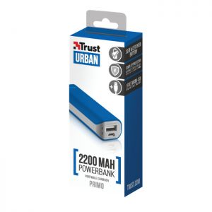 TRUST Powerbank przenośny Primo 2200 niebieski