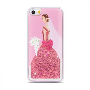 Nakładka Liquid Glitter TPU Lady do Huawei Y3 II różowa