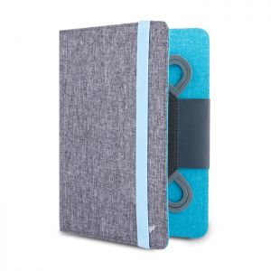 Pokrowiec Beeyo Slim Dual Tablet Case 7-8 szaro-niebieski