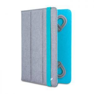 Pokrowiec Beeyo Dual Tablet Case 7-8` szaro-niebieski
