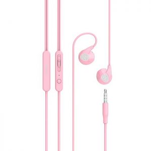 Słuchawki przewodowe DEVIA D2 Ripple pink