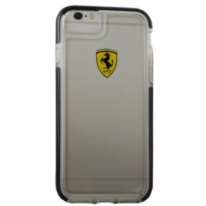 Etui FERRARI Hard do iPhone 7 FEGLHCP7BK czarne-transparentne