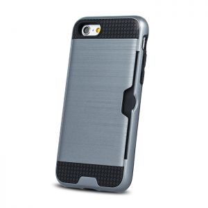 Nakładka Defender Card do Samsung Galaxy S6 G920 srebrna