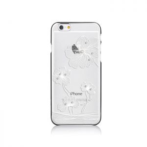 Etui COMMA Flora iPhone 6/6S silver