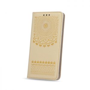 Pokrowiec Smart Stamp Stylish do LG K3 Dual K100DS złoty