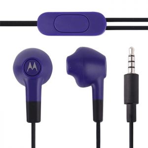 MOTOROLA słuchawki Earbuds fioletowe